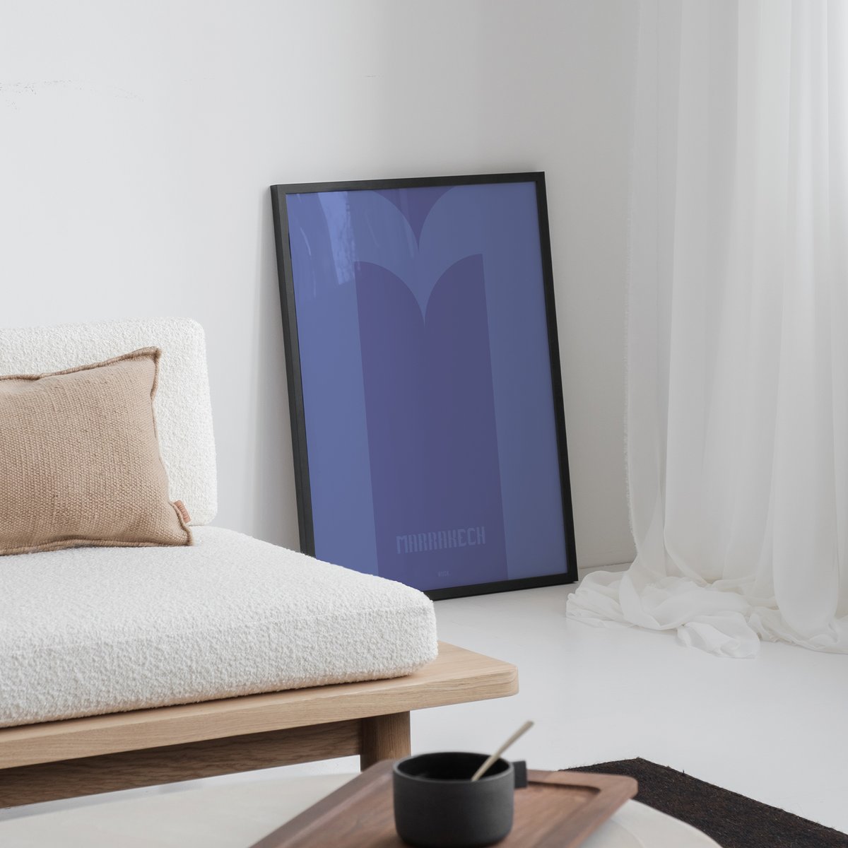 Poster von M von Marrakech | WIJCK.